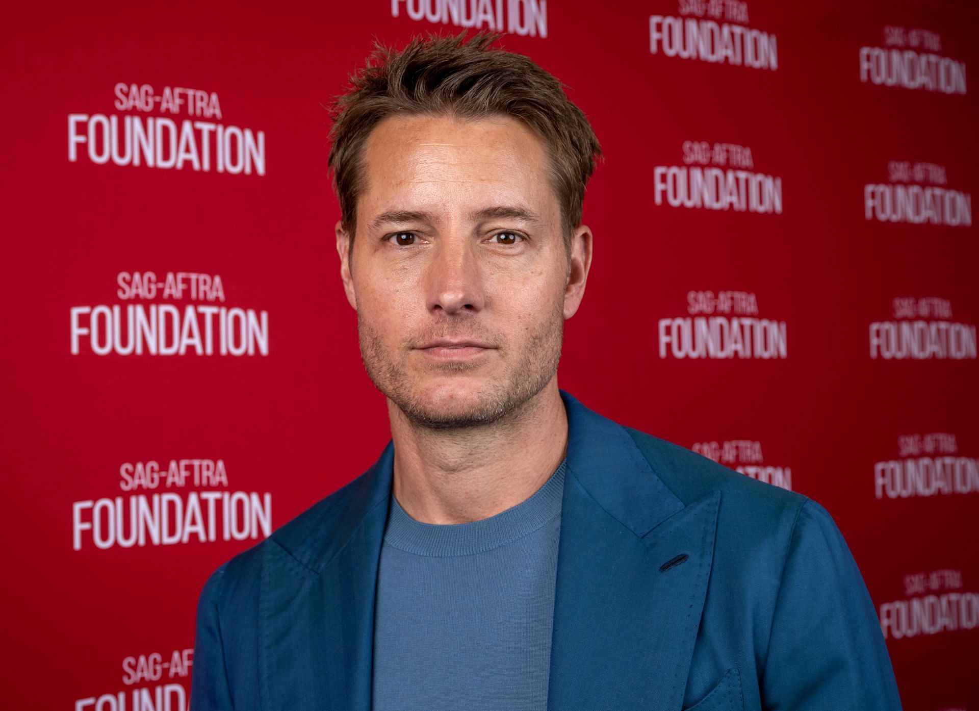 Justin Hartley plays Chris in the movie (Image via Getty)
